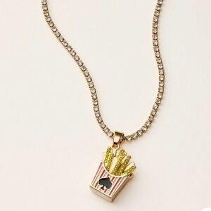 Kate Spade New York X Target French Fry Charm Tennis Necklace